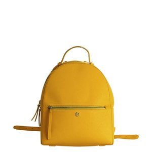 Tory Burch Emerson Yellow Leather Backpack 200812